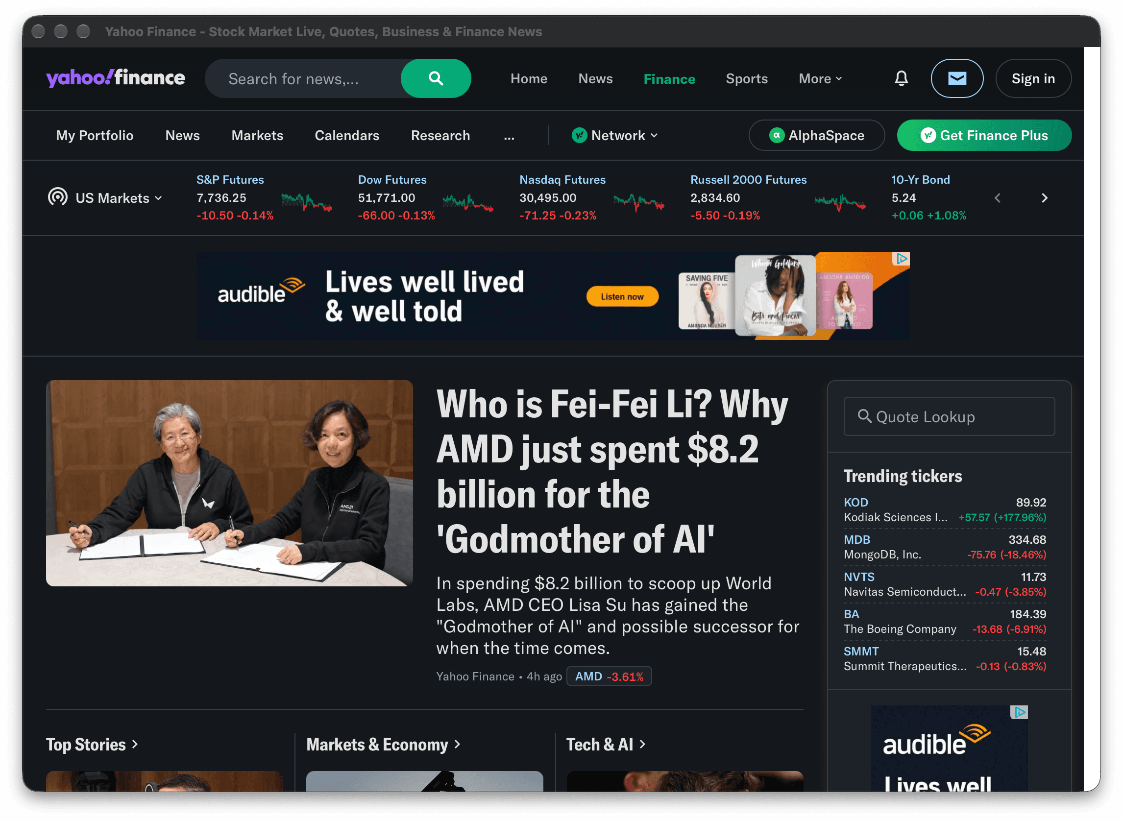 Rivlet: Generated app dark mode