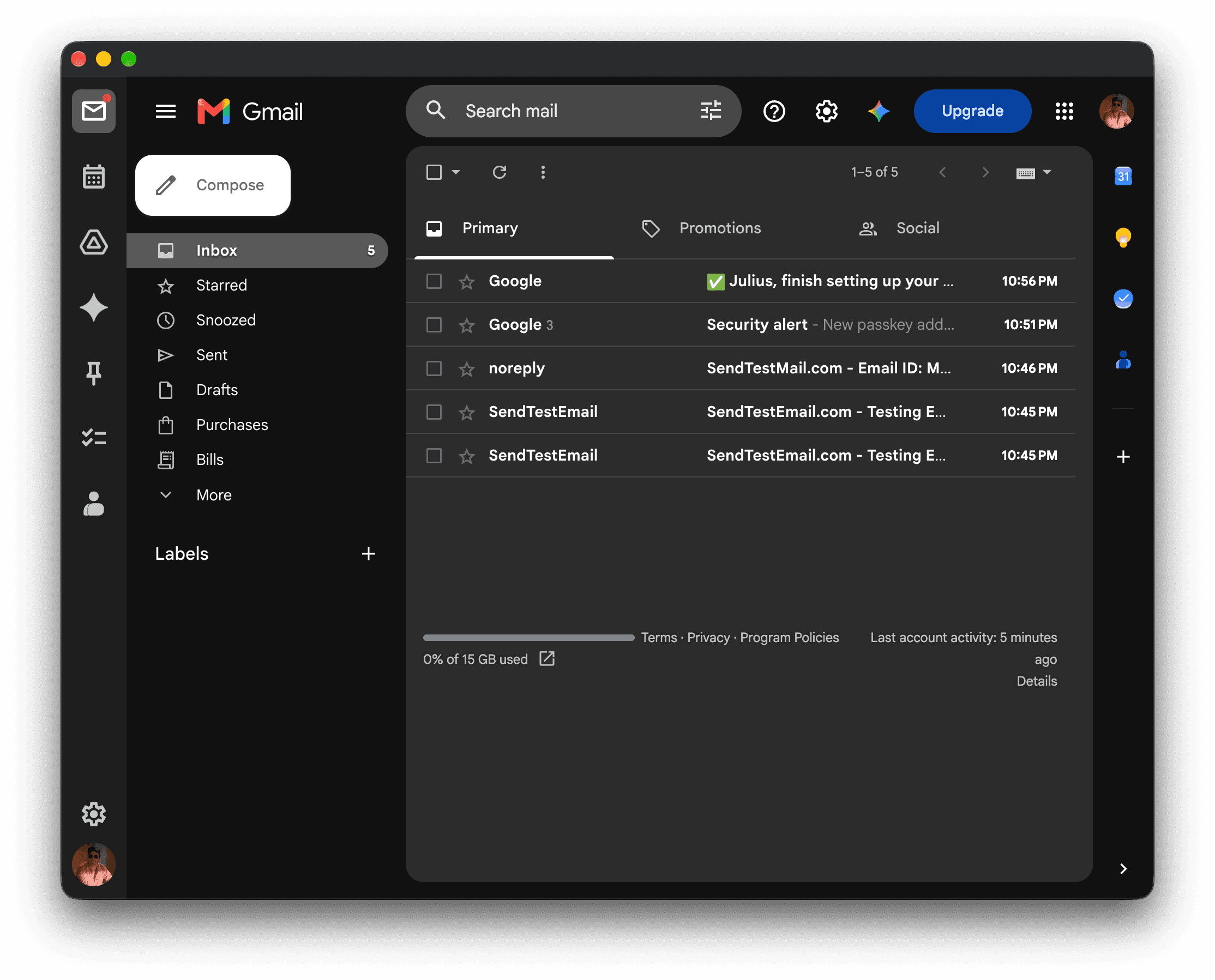 Silo: Gmail